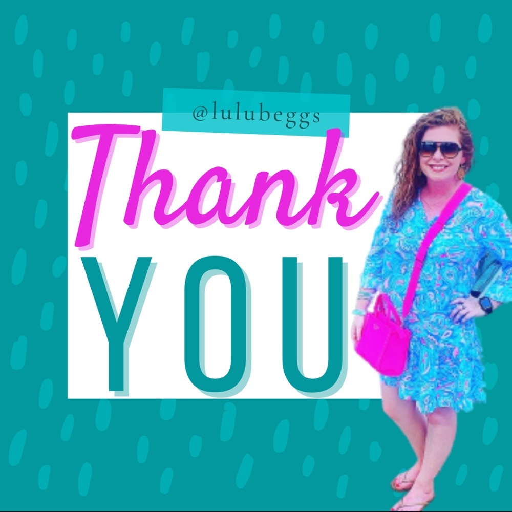Thank You for Shopping my Closet!